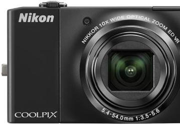 Камера Nikon S8000 с 10-кратным «зумом» — самая тонкая в своем классе
